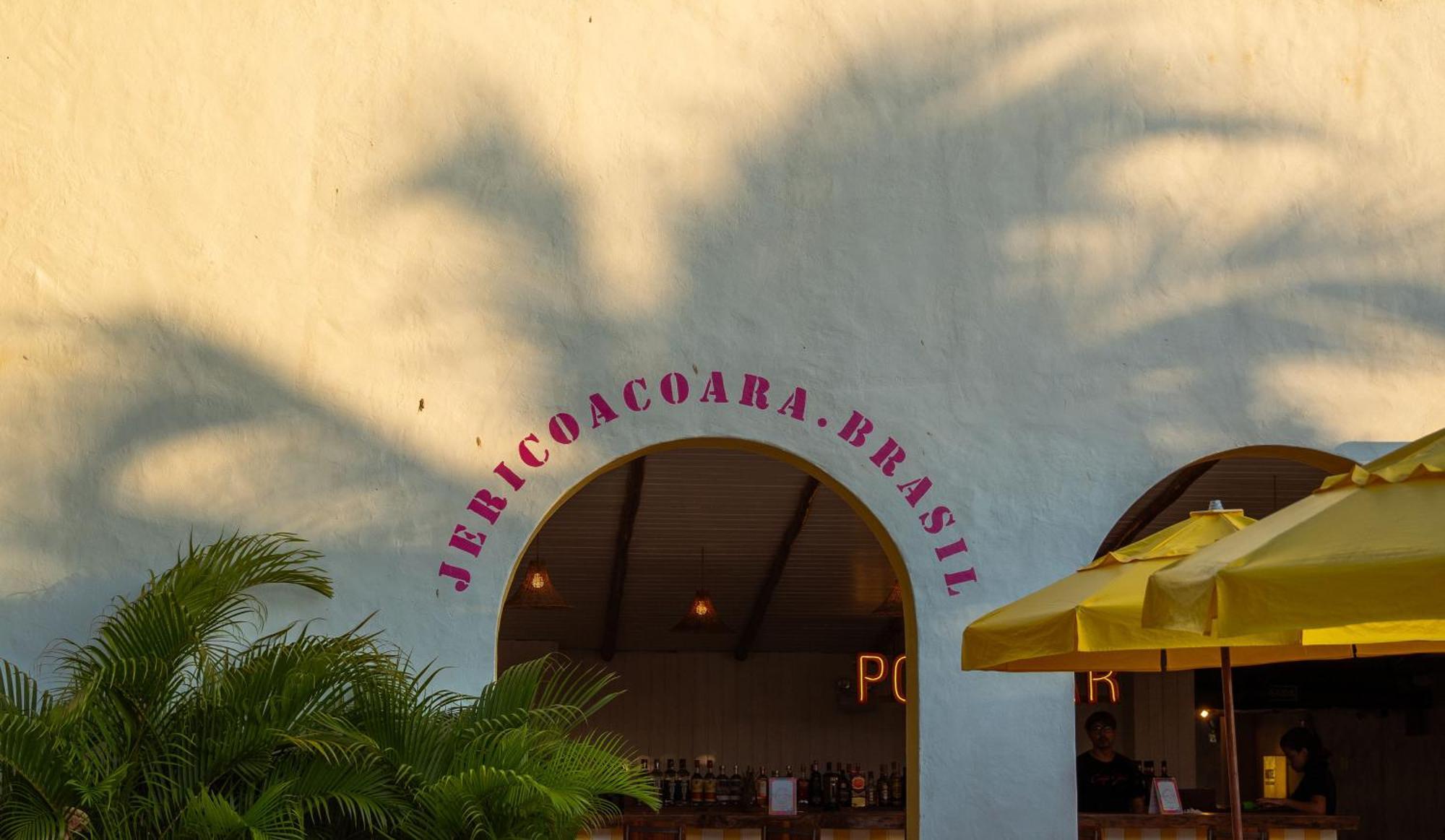 Café Jeri Hotel Jijoca de Jericoacoara Kültér fotó Entrance to the restaurant
