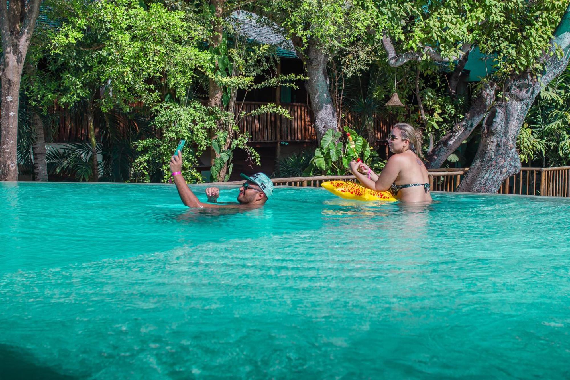 Café Jeri Hotel Jijoca de Jericoacoara Kültér fotó Swimming pool at the resort